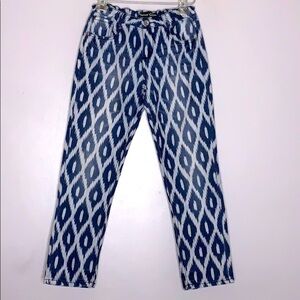 Imperial Star Boho Diamond print Denim South West Jeans girls 16 detailed denim